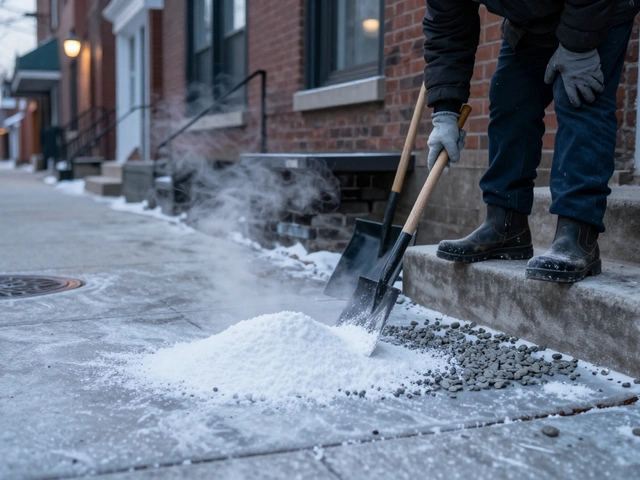 Icy Sidewalk Safety in Chicago: Salt, Alternatives, and Traction Tips