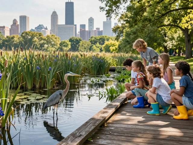 Urban Nature Centers in Chicago: Education Programs and Wildlife