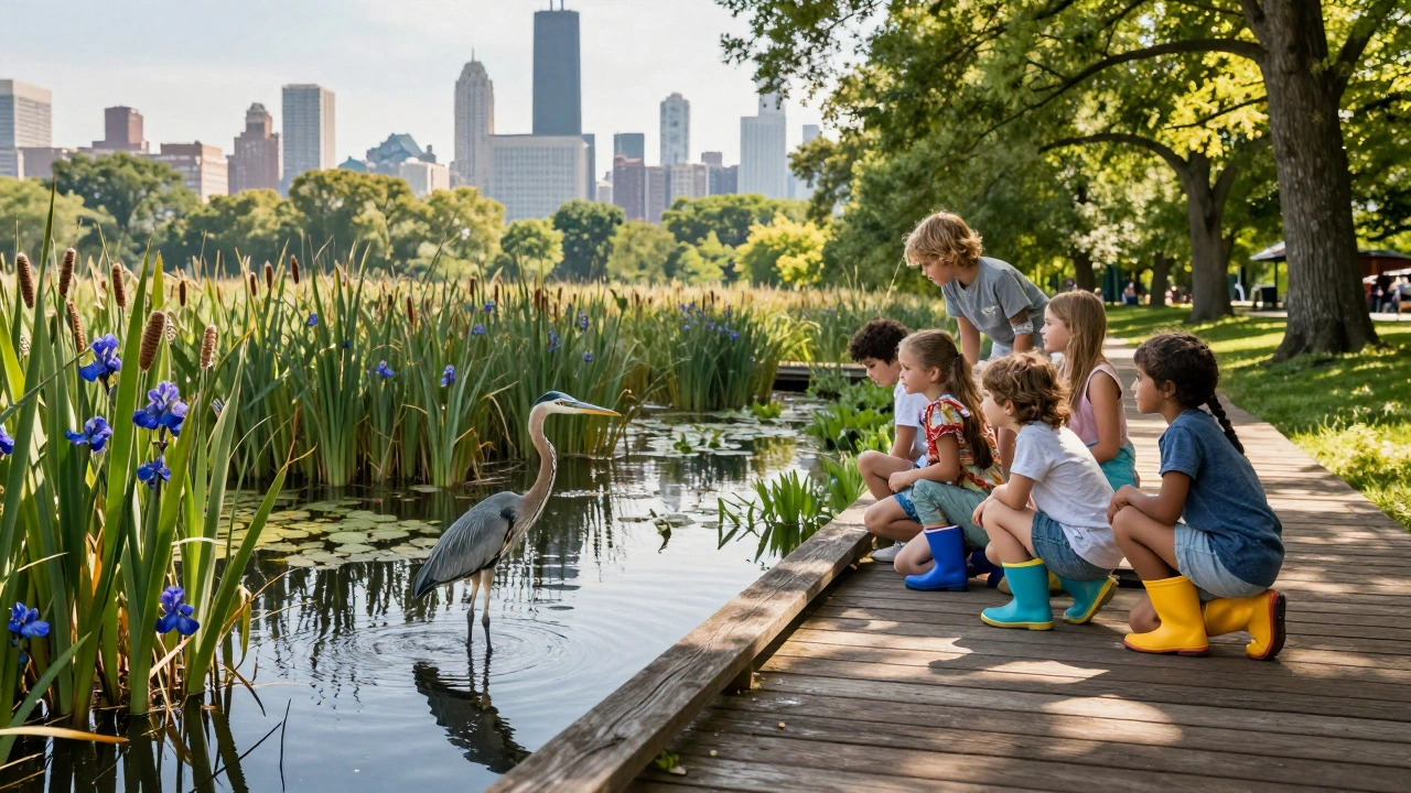 Urban Nature Centers in Chicago: Education Programs and Wildlife