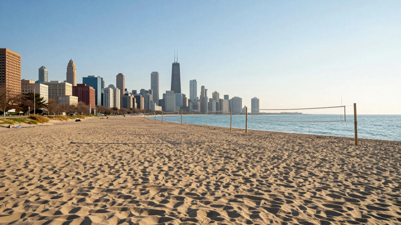 North Avenue Beach Chicago: Volleyball, Rentals, and Summer Scene