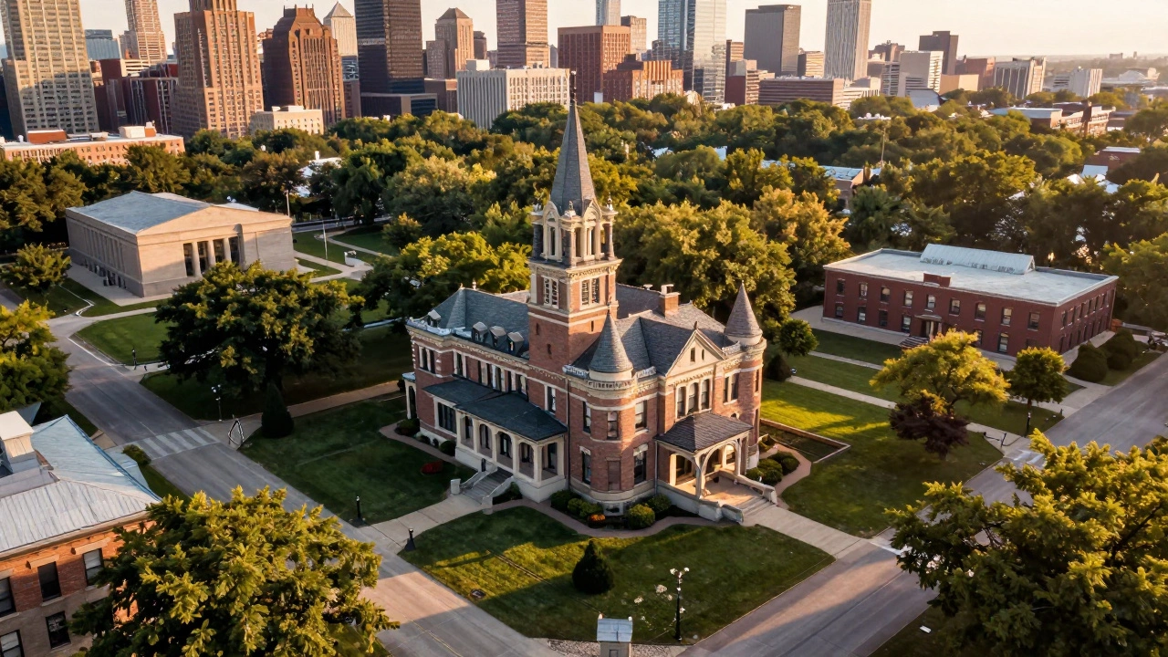 Prairie Avenue neighborhood view featuring Glessner House and nearby landmarks