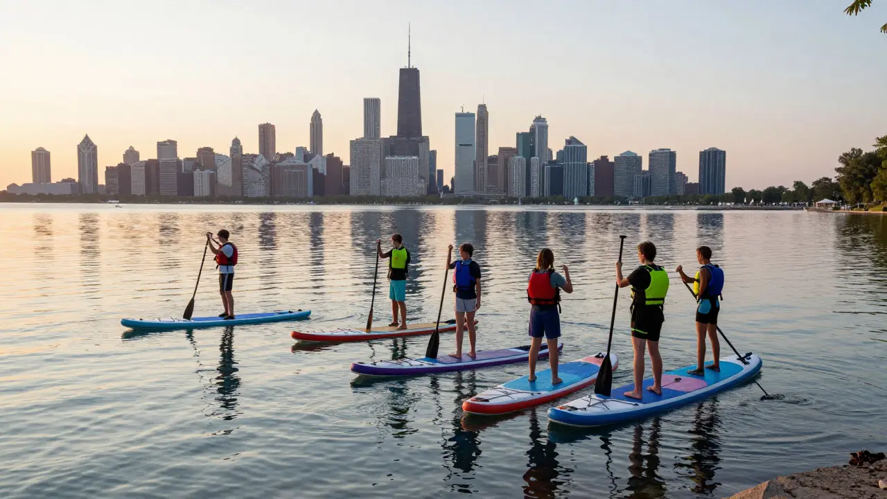 Stand-Up Paddleboard Lessons in Chicago: Top Spots & Guide